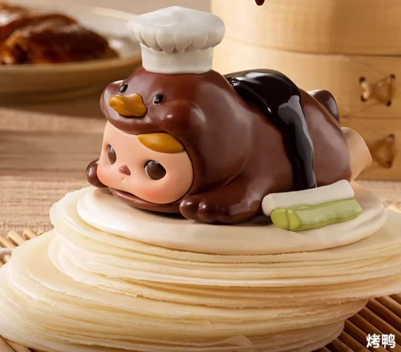 POPMART PUCKY Biqi Elf Food Restaurant Series Figures Blind Box Gift Ornaments