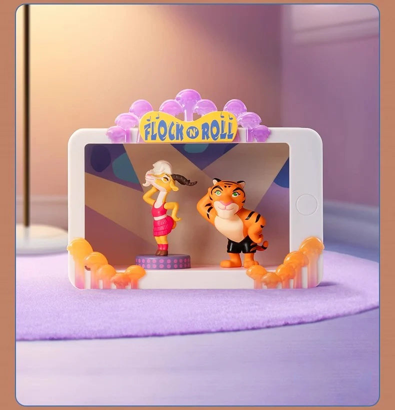 POPMART Disney Zootopia Highlight Moments Series Blind Box Figure Toys and Ornaments