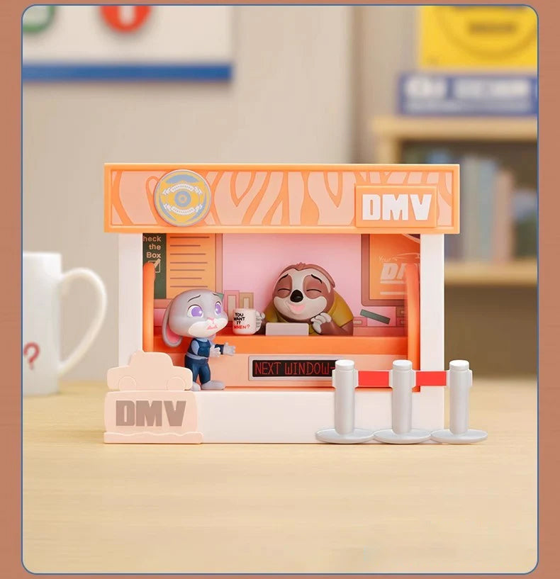 POPMART Disney Zootopia Highlight Moments Series Blind Box Figure Toys and Ornaments