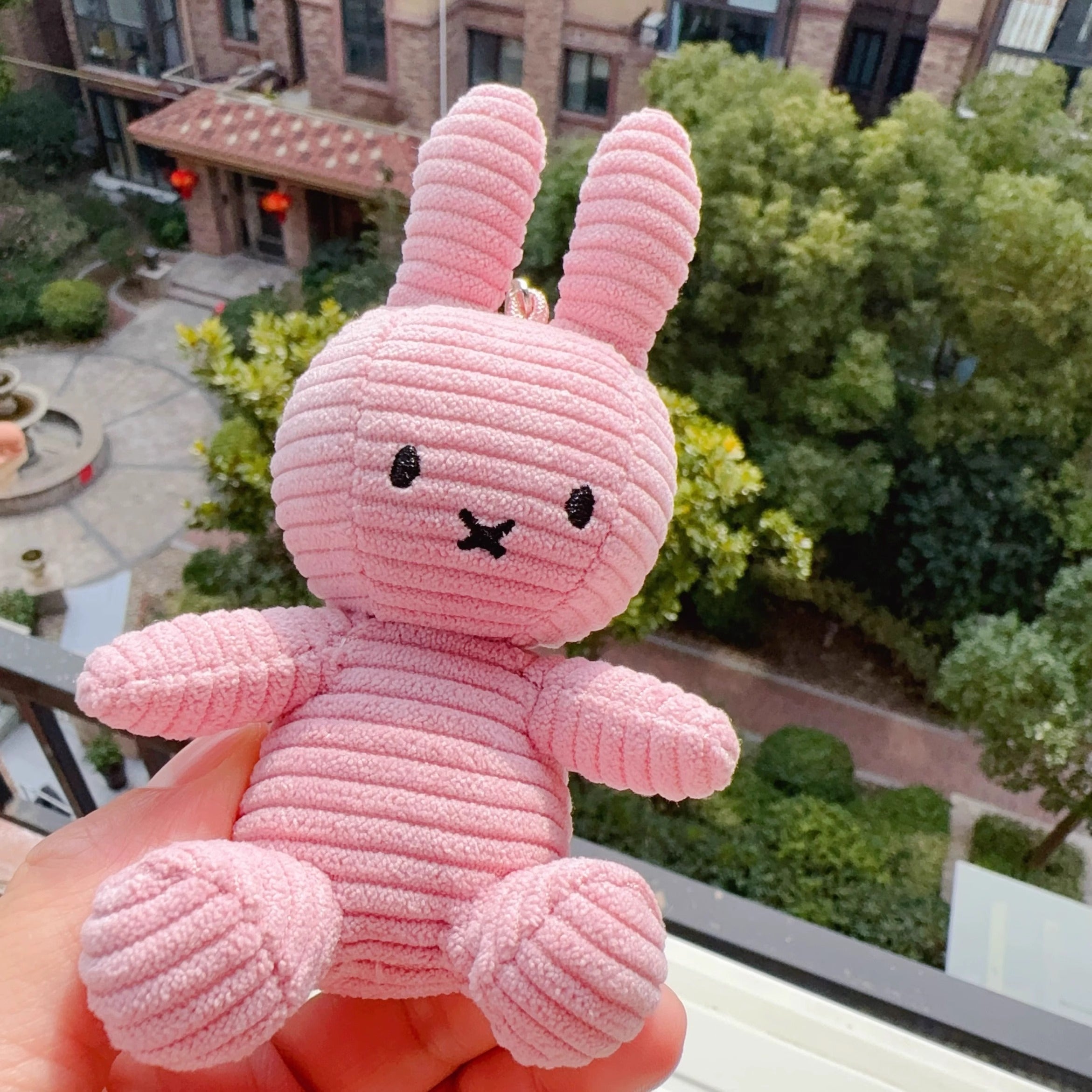 Exported to the Netherlands original Miffy rabbit corduroy bunny plush toy doll baby comfort gift