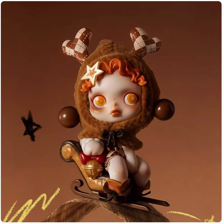 POPMART SKULLPANDA Wishing Time Series Figure Blind Box Cute Toy Gift