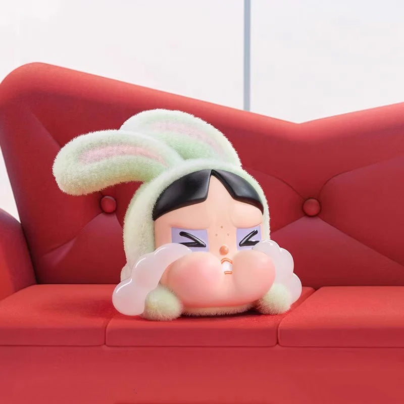 POPMART CRYBABY×Powerpuff Girls Figure Blind Box Toys with Cute Gifts and Ornaments