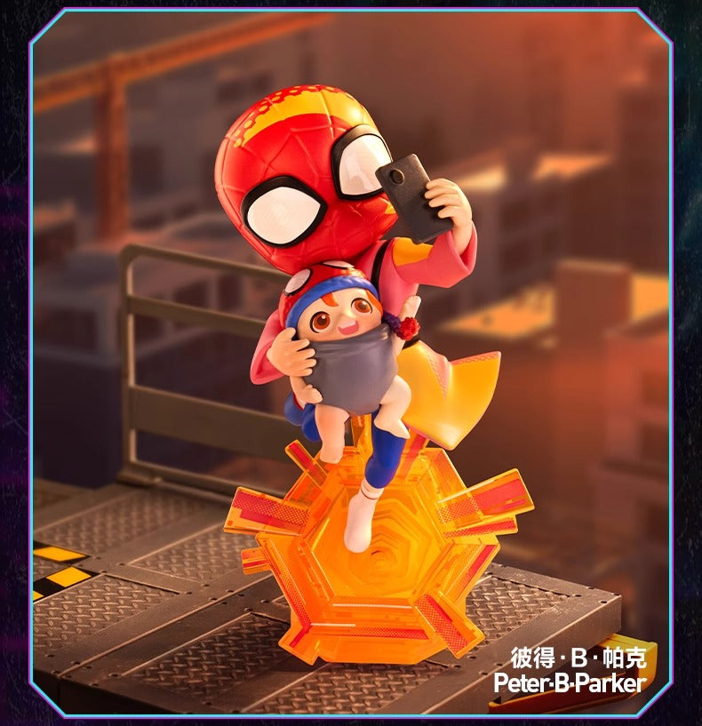 POPMART Marvel Spider-Man Across the Universe Series Figures Blind Box Trendy Gift Ornaments
