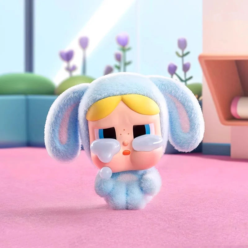 POPMART CRYBABY×Powerpuff Girls Figure Blind Box Toys with Cute Gifts and Ornaments