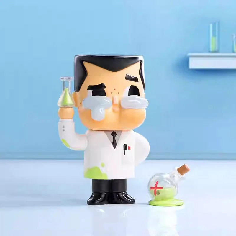 POPMART CRYBABY×Powerpuff Girls Figure Blind Box Toys with Cute Gifts and Ornaments
