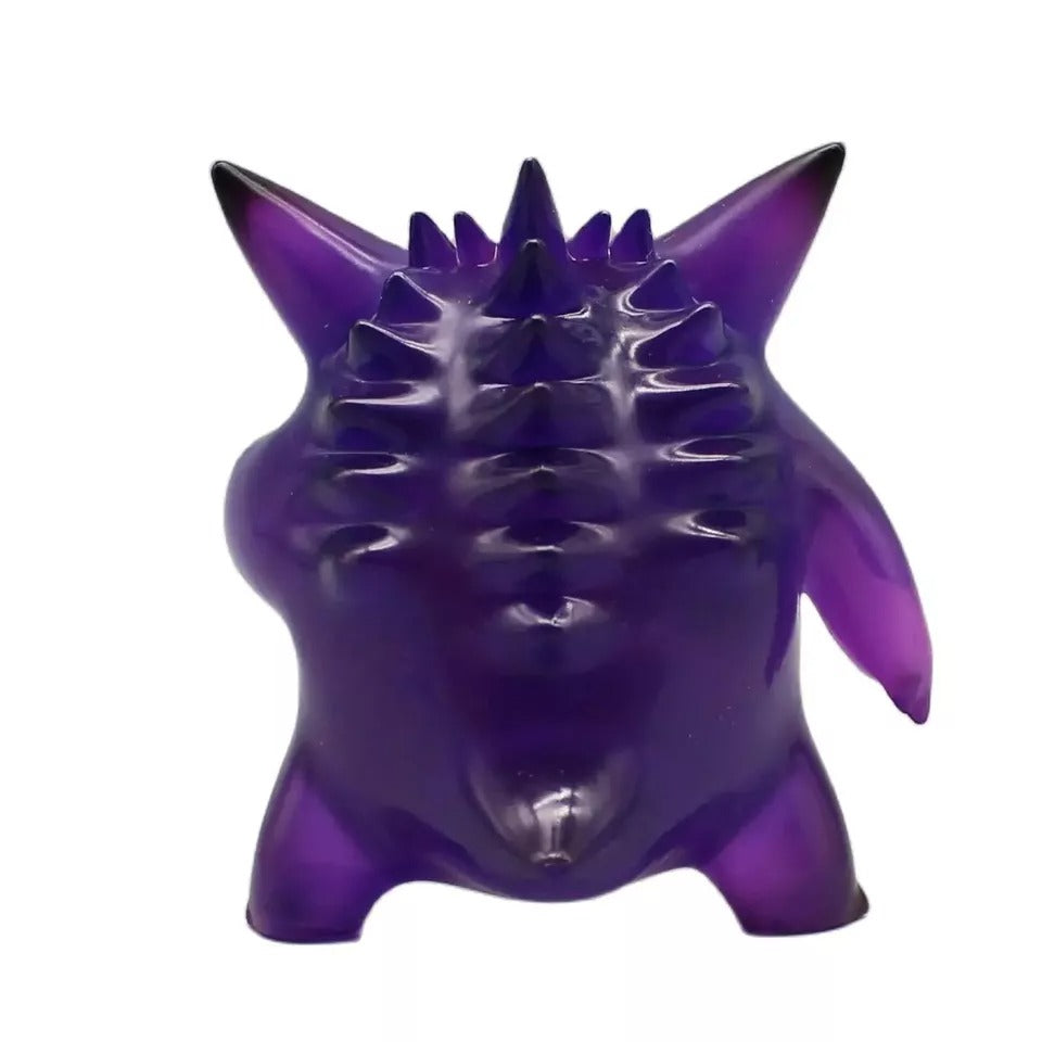 9cm Pokemon Anime Figures Gk Gengar Action Figure Transparent Gengar Cute Figurine PVC Model Doll Room Decoration Toy Boy Gifts