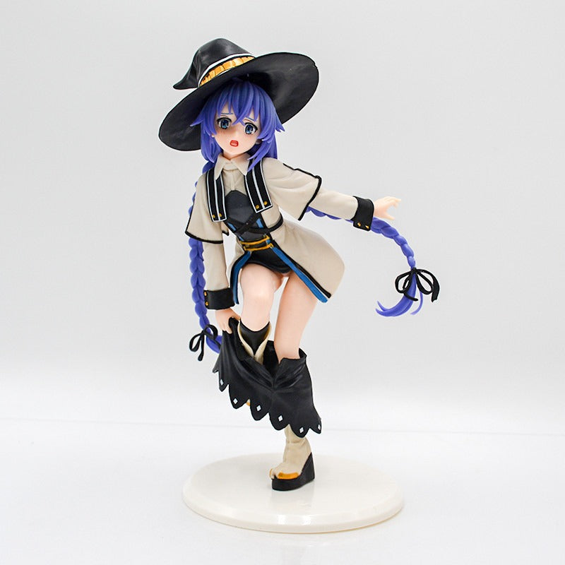 23cm Magician Roxy Migurdia Action Figure Mushoku Tensei：Jobless Reincarnation Anime Figure PVC Adult Collection Model Doll Toys