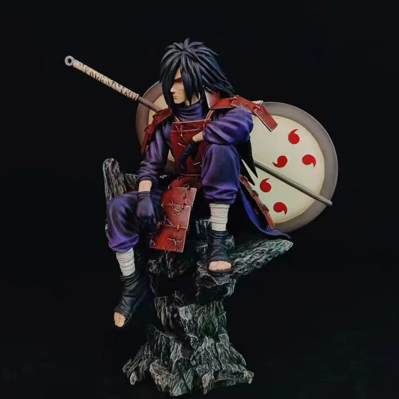 Naruto 30cm/11.81in Anime Figures Naruto Uchiha Madara Figure PVC Statue,  Anime Statue, Collection Model Toy Gifts