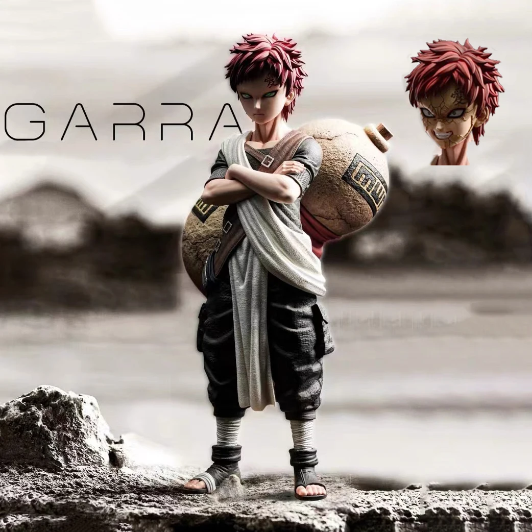20cm/7.87in NARUTO Figurine Gaara Figure Anime Figure GK PVC Action Figure Statue Model Collectible NARUTO Toys Gifts Anime Toys