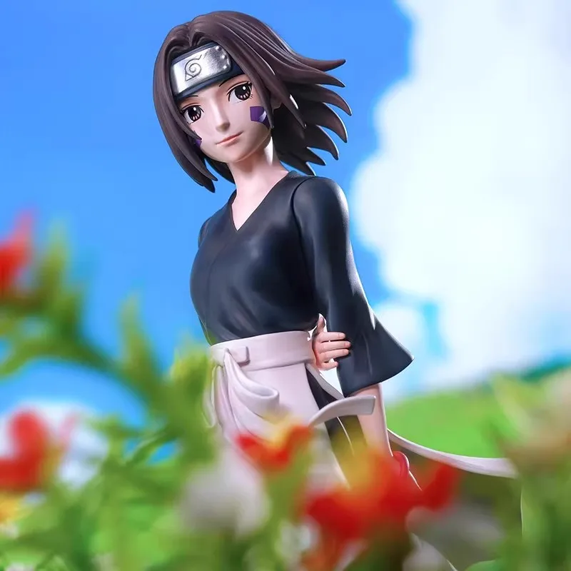 Naruto Anime Figure Nohara Rin Action Figurine 24cm PVC Standing Statue Model Collection Dolls Bedroom Decoration Toys Kids Gift