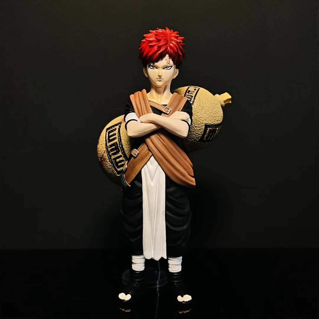 20cm Anime  Naruto Gaara Change Two Face Action Figures, Collection Model Toys Gifts
