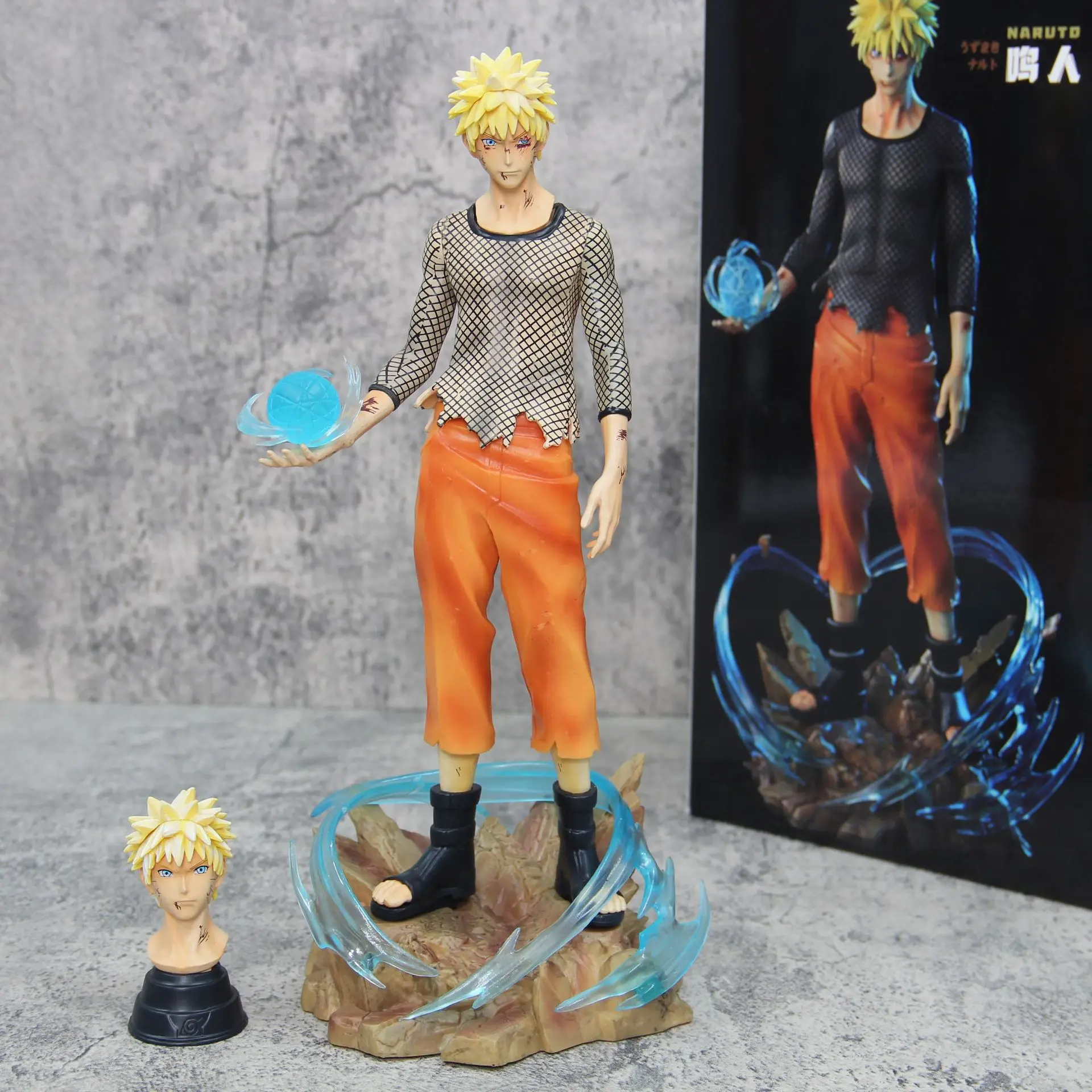 28cm NARUTO Figurine Uzumaki Naruto Figure PVC Statue Model Collectible Toys Gifts
