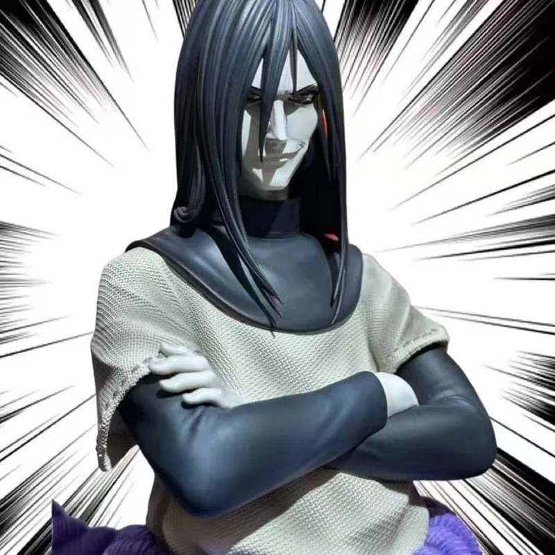 Naruto Anime Figure Orochimaru Figures Black Hole Orochimaru Action Figure Pvc Models Gk Statue Collectible Doll Toys Kids Gifts
