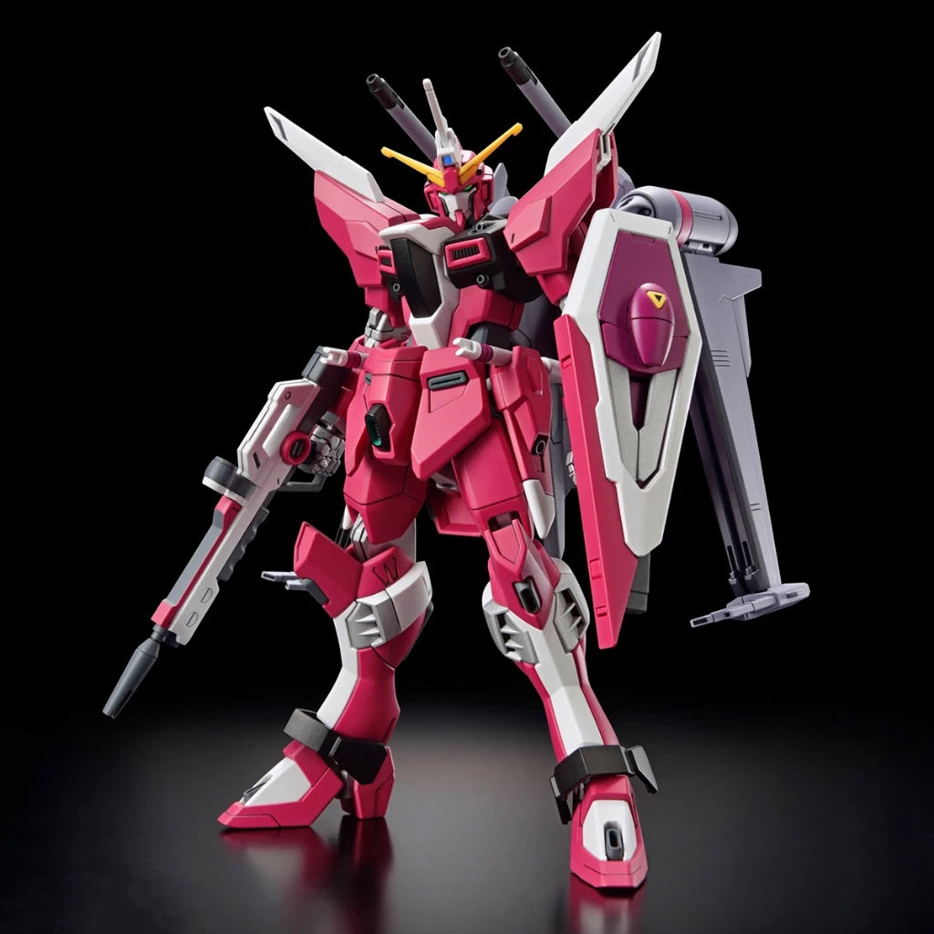 Bandai MG Master Grade Series MG195 ZGMF-X09A Justice Gundam Anime Action Assembly Figures Model Toys Collectible Model