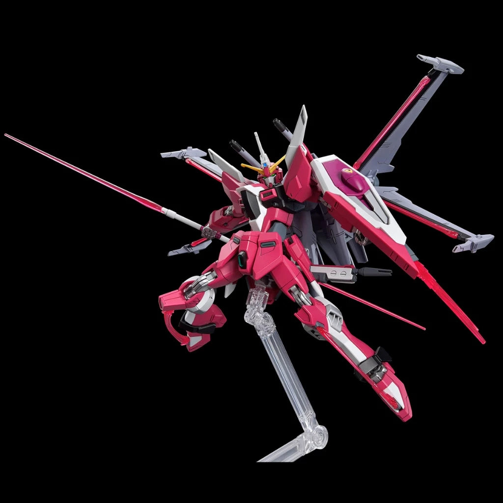 Bandai MG Master Grade Series MG195 ZGMF-X09A Justice Gundam Anime Action Assembly Figures Model Toys Collectible Model