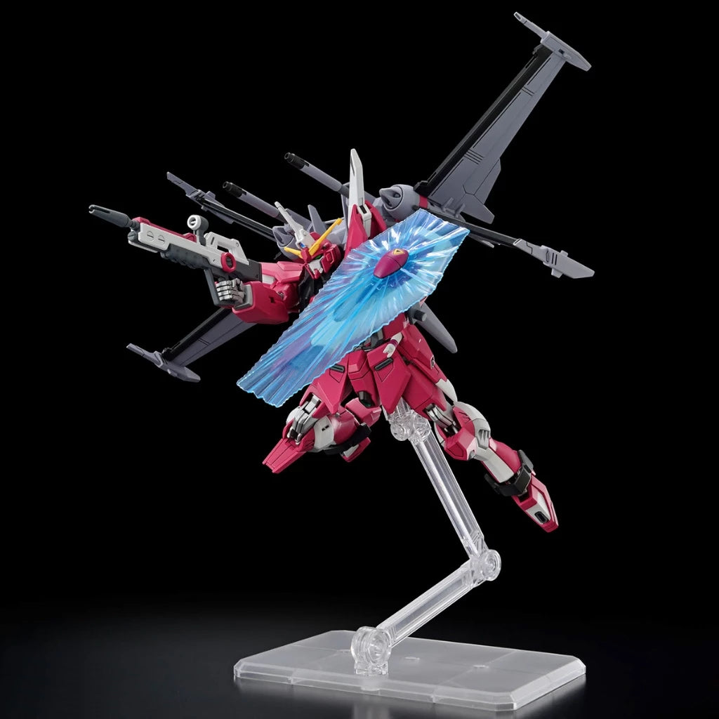 Bandai MG Master Grade Series MG195 ZGMF-X09A Justice Gundam Anime Action Assembly Figures Model Toys Collectible Model