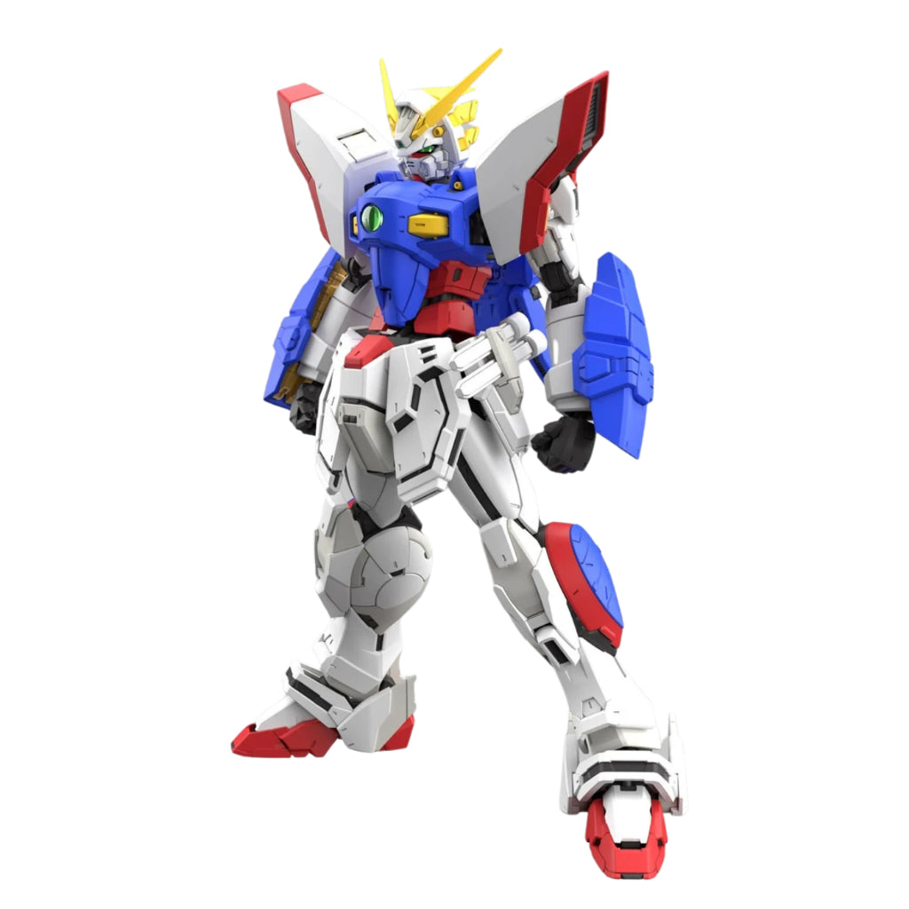 BANDAI RG 1/144 Mobile Fighter G Gundam SHINING GUNDAM Assembly Model Ver. Anime Action Figures Model Collection Toy