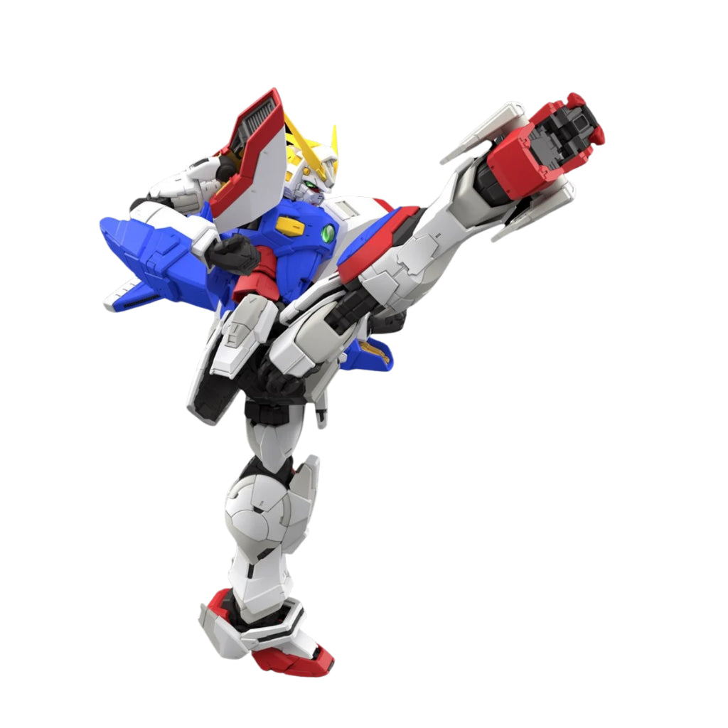 BANDAI RG 1/144 Mobile Fighter G Gundam SHINING GUNDAM Assembly Model Ver. Anime Action Figures Model Collection Toy
