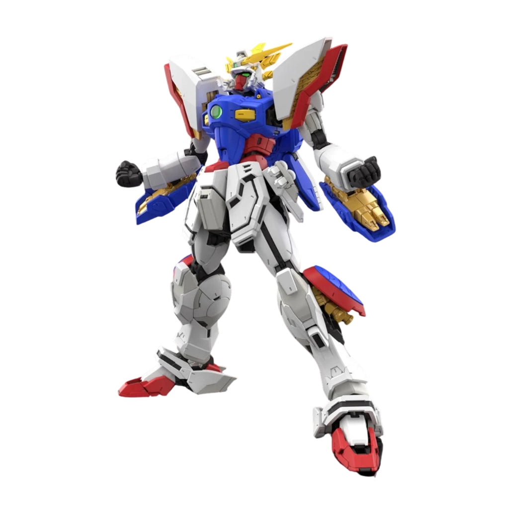 BANDAI RG 1/144 Mobile Fighter G Gundam SHINING GUNDAM Assembly Model Ver. Anime Action Figures Model Collection Toy